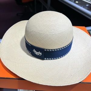 Authentic Hermes Panama Straw Hat